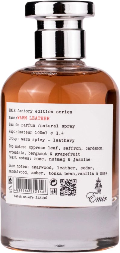 Emir Warm Leather Factory Edition parfum 100 ml