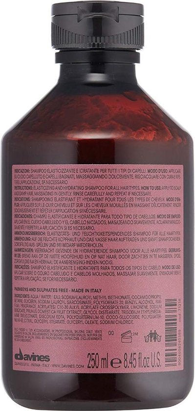 Davines Replumping Shampoo - 250 ml- Normale shampoo - Voor Alle haartypes -