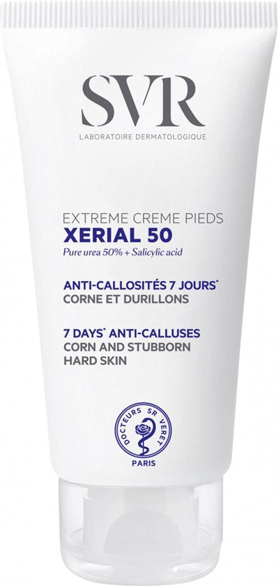 Vochtinbrengende Voetcrème SVR Xerial 50 Extreme Urea (50 ml)