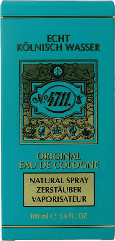 4711 - Echt Kölnisch Wasser - Original Eau De Cologne Spray - Dames Parfum - Verfrissende Geur - 100 ml