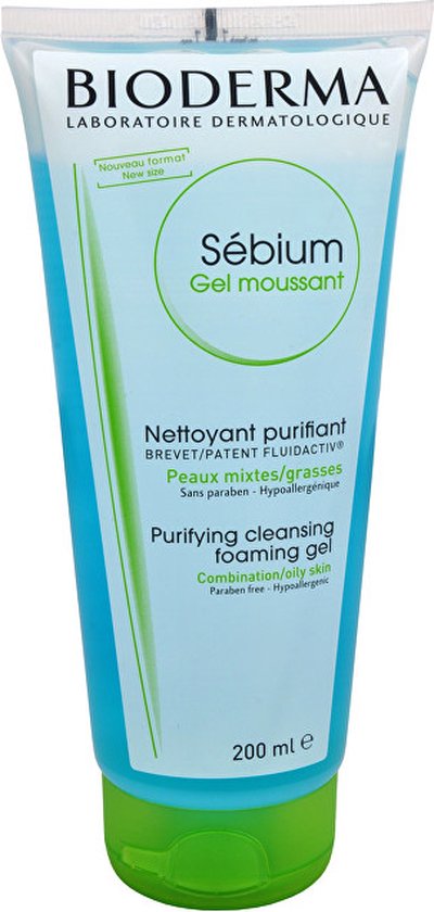 Bioderma Sebium Gel Moussant - Reiniger voor vette en acnegevoelige huid - 500 ml