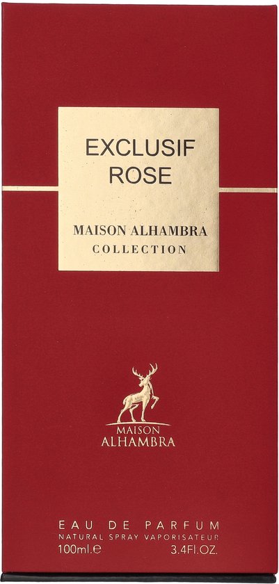 Maison Alhambra Exclusif Rose Eau de Parfum - 100ml