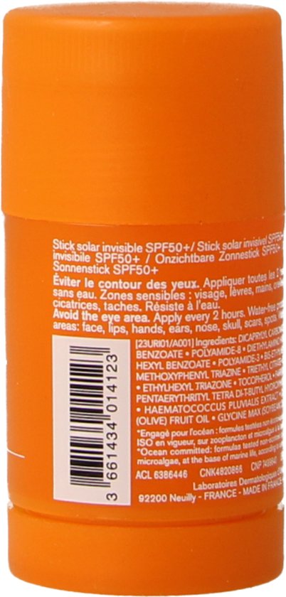 Uriage Bariesun SPF50+ stick invisible glow 18 Gram