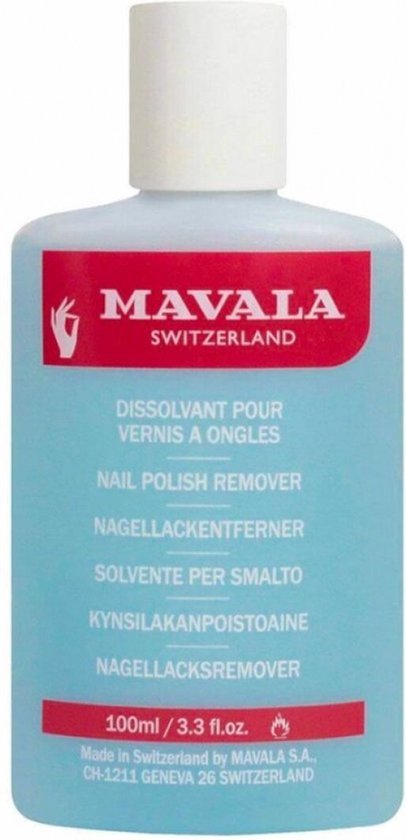 Mavala Nail Polish Remover Blue 100 ml