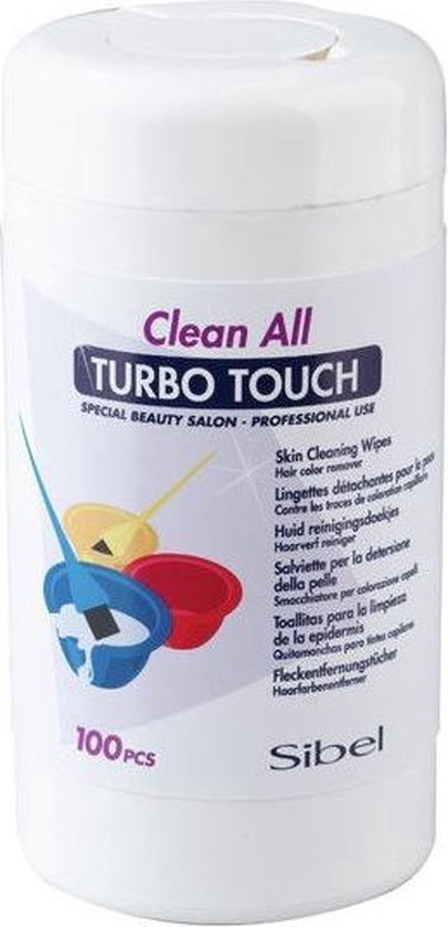 Sibel Turbo Touch Vlekverwijderingsdoekjes 100 Stuks