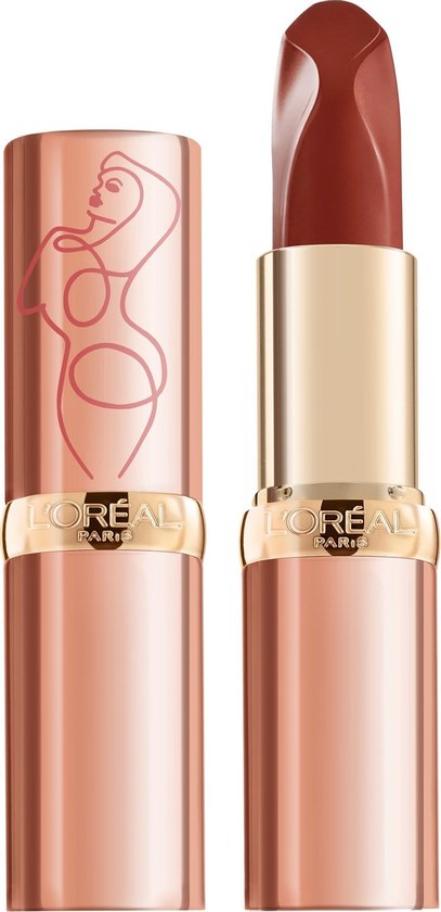 L’Oréal Paris Color Riche Nude Insolents Lipstick - 182 Nu Extreme - Nude - Verzorgende Lippenstift - 8,9ml