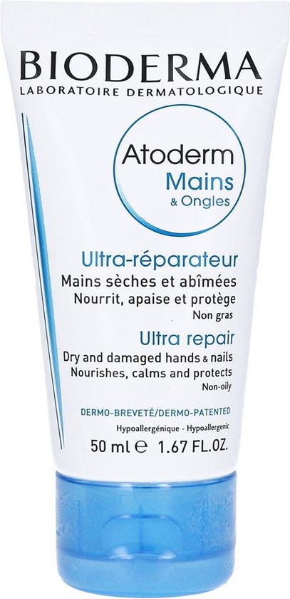 Bioderma Atoderm Ultra-Nourishing Hand and Nail Cream 50 ml