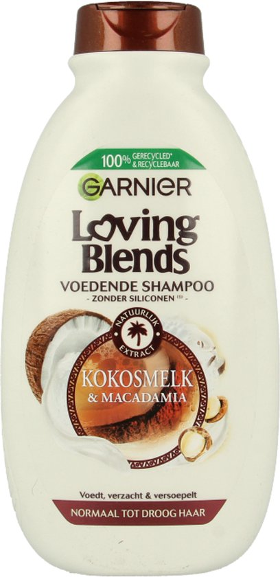 Loving Blends Shampoo Kokosmelk & Macadamia Normaal tot Droog Haar 300 ml