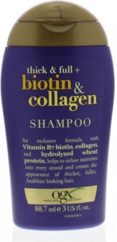 OGX Mini Shampoo Thick & Full Biotin & Collagen | 89 ml
