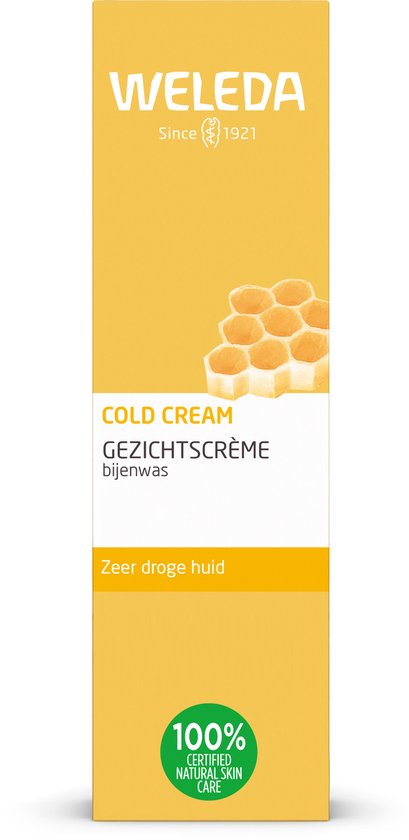 WELEDA Cold Cream Gezichtscrème 30 ML - Intensieve Bescherming en Voeding voor Droge en Zeer Droge Huid | Met Bijenwas & Amandelolie