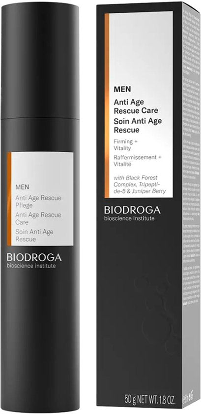 Biodroga Men Anti Age Rescue Care Dagcrème - 50ml - Anti-Aging