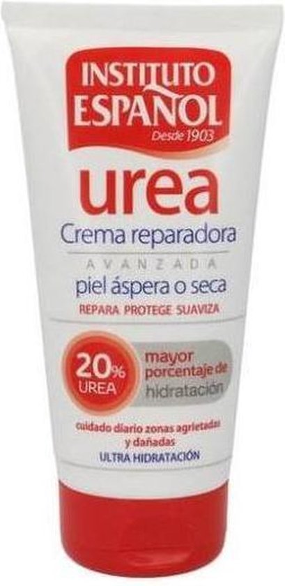 Instituto Espanol - Urea Creme 20% - Huid Creme voor Ruwe Gebarsten en Droge Atopishe Huid - Utra Hydratatie - Lichaamsverzorging - Vrouw - 150 ml