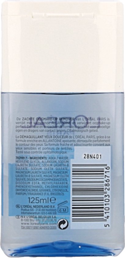 L’Oréal Paris Oogreinigingslotion - 125 ml - Make-upreiniging