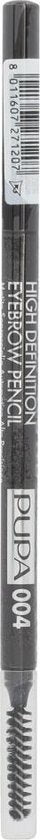PUPA Milano High Definition Eyebrow Pencil 004 - Extra Dark