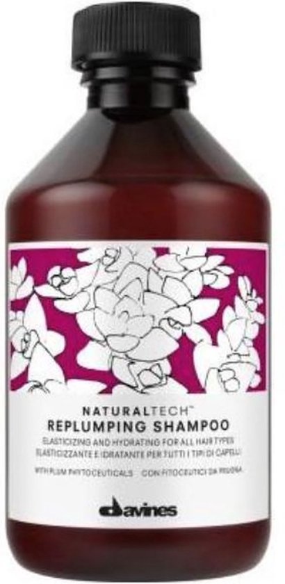 Davines Replumping Shampoo - 250 ml- Normale shampoo - Voor Alle haartypes -