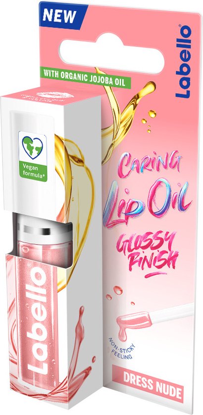 Labello Caring Lip Oil Dress Nude - 5.5 ml