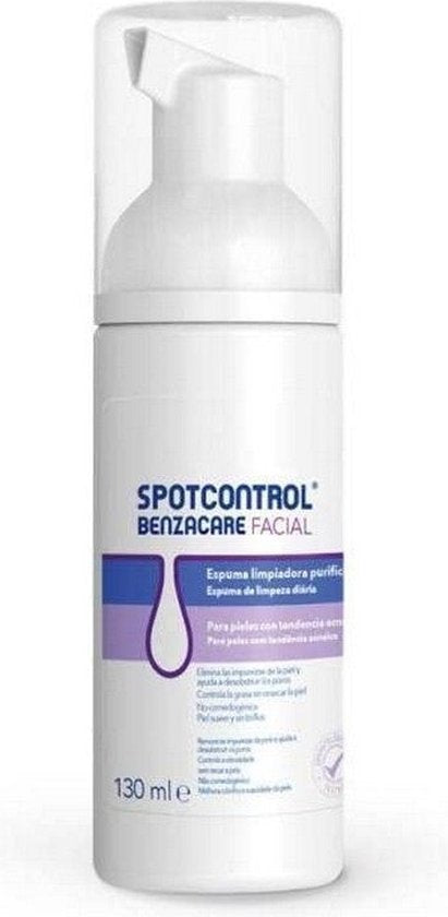 Reinigingsschuim Benzacare Spotcontrol Facial Zuiverend 130 ml