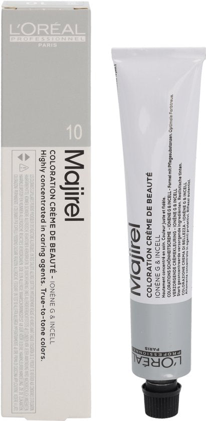 L'Oréal Professionnel - Haarverf - Majirel - 50ML - 10