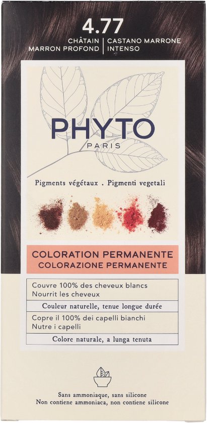 Permanent Colour PHYTO PhytoColor 4.77-castaño marrón intenso Ammonia-free