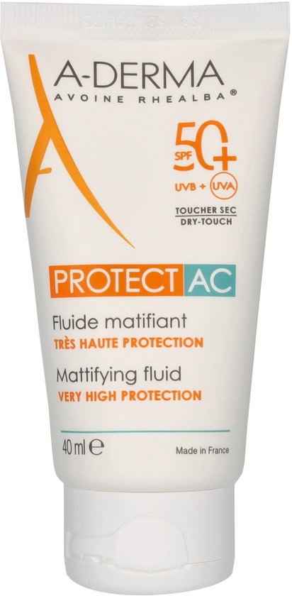 Voc htinbrengende Matte Vloeistof A-Derma Protect AC 40 ml