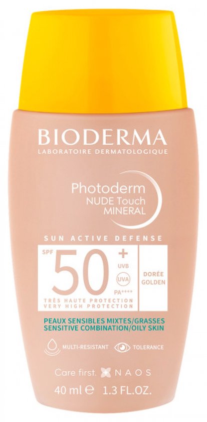 Bioderma Photoderm Nude Touch Crème SPF50+ Dorée