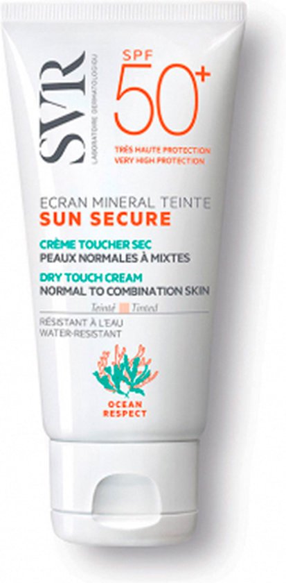Svr Sun Secure Gekleur.miner.norm.huid Spf50+ 60ml