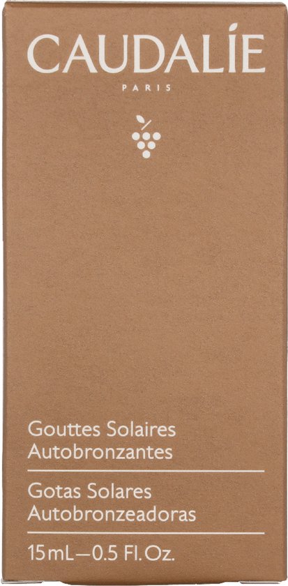 Caudalie Self Tan Sun Drops - Zelfbruiner serum voor gezichtscrème - 15ml
