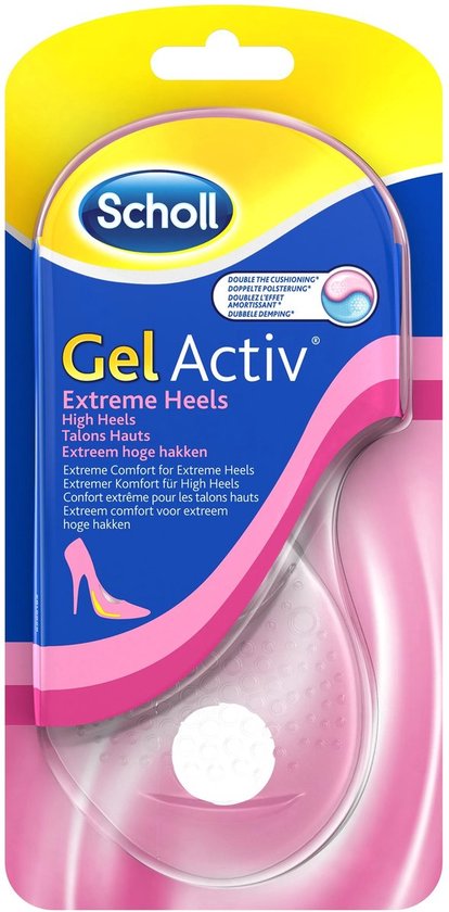 Scholl GelActiv Inlegzolen – Extreem Hoge Hakken – 1 Paar