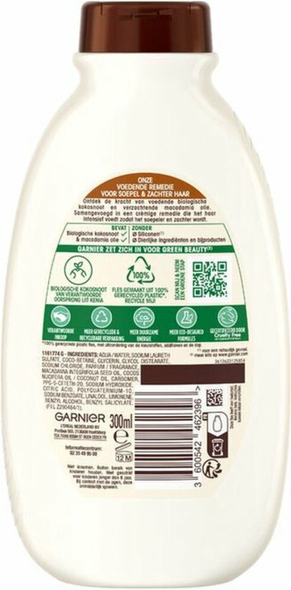 Loving Blends Shampoo Kokosmelk & Macadamia Normaal tot Droog Haar 300 ml