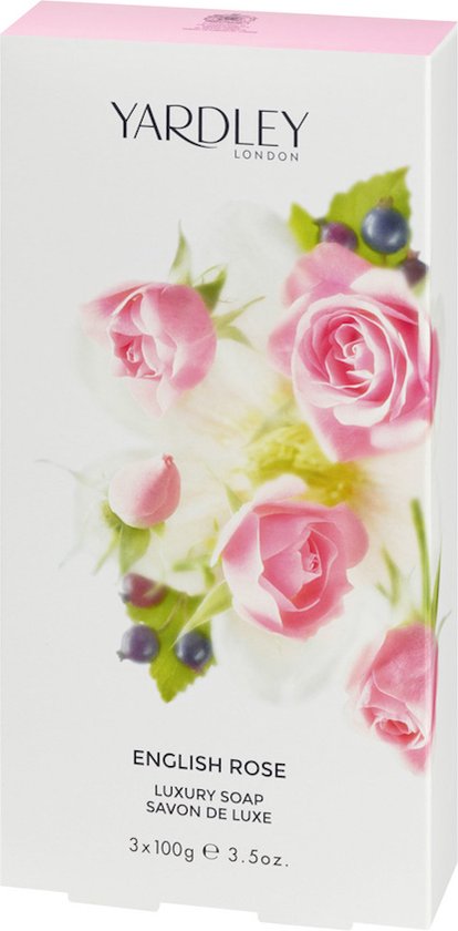 Yardley English Rose Zeep 3 x 100 gr