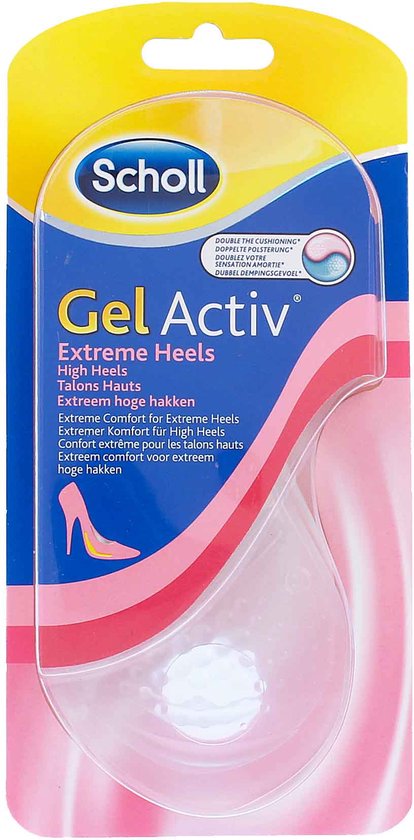 Scholl GelActiv Inlegzolen – Extreem Hoge Hakken – 1 Paar