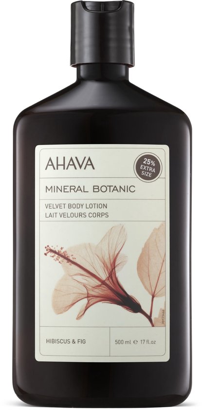 AHAVA Mineraal Botanische Bodylotion - Hibiscus & Vijg | Reinigt & Hydrateert | Geeft Ontspannend Gevoel | Lotion voor dames & heren | Moisturizer voor een droge huid & gezicht - 500ml