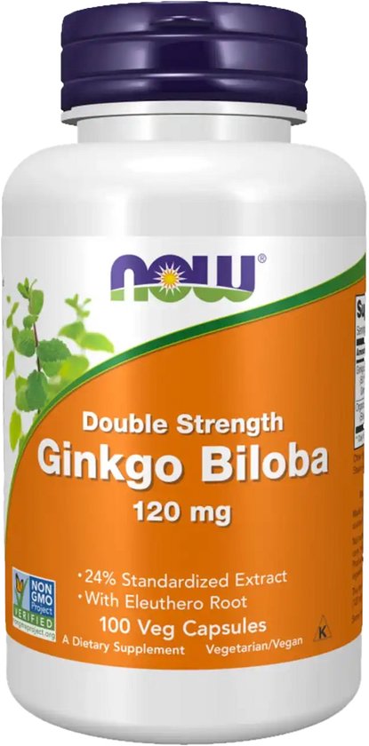 Ginkgo Biloba 120mg - 100 v-caps