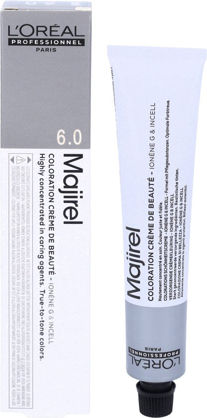 L'Oréal Professionnel - Haarverf - Majirel - 50ML - 6.0