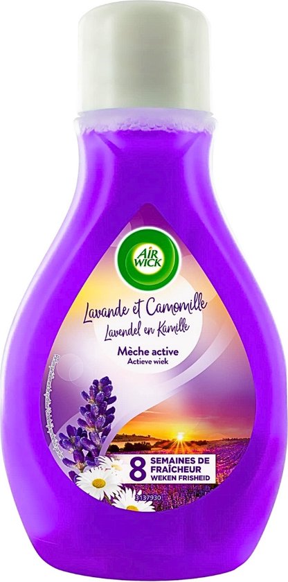 Air Wick - Actieve Wiek - Lavendel en kamille - 375 ml