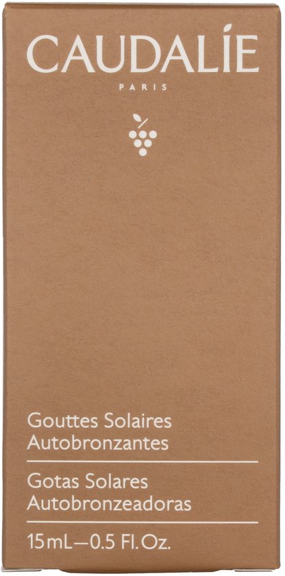 Caudalie Self Tan Sun Drops - Zelfbruiner serum voor gezichtscrème - 15ml