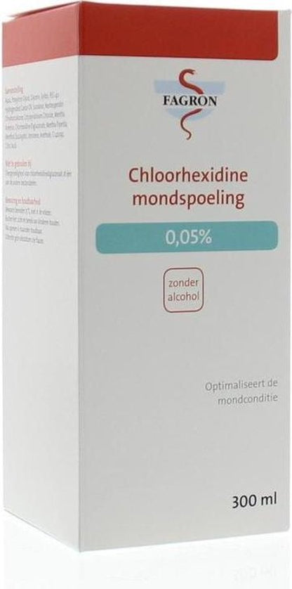 Fagron Chloorhexidine mondspoeling 0.05% (300ml)