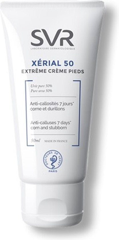 Vochtinbrengende Voetcrème SVR Xerial 50 Extreme Urea (50 ml)
