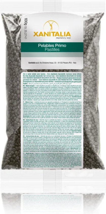 Wax - ontharingswax - parels - beans - 1 KG - 1000 gram - lichaamswax - Black