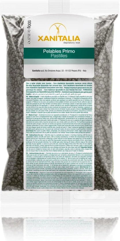 Wax - ontharingswax - parels - beans - 1 KG - 1000 gram - lichaamswax - Black