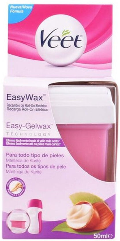 Electrische Roll-On Navulling Easy Wax Veet (50 ml)