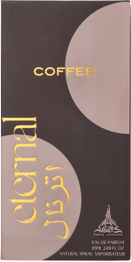 Paris Corner Eternal Coffee Eau de Parfum 85ml