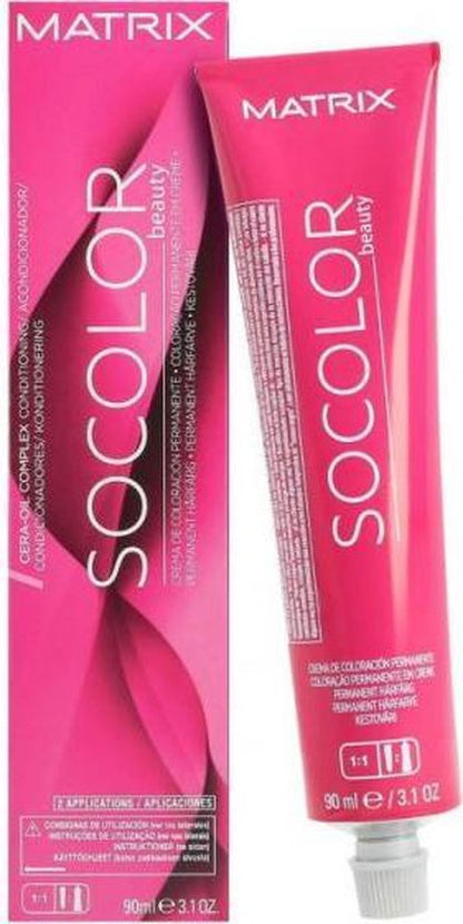 Matrix SOCOLOR.BEAUTY haarkleuring Bruin 90 ml 5Br Licht Bruin Bruin Rood