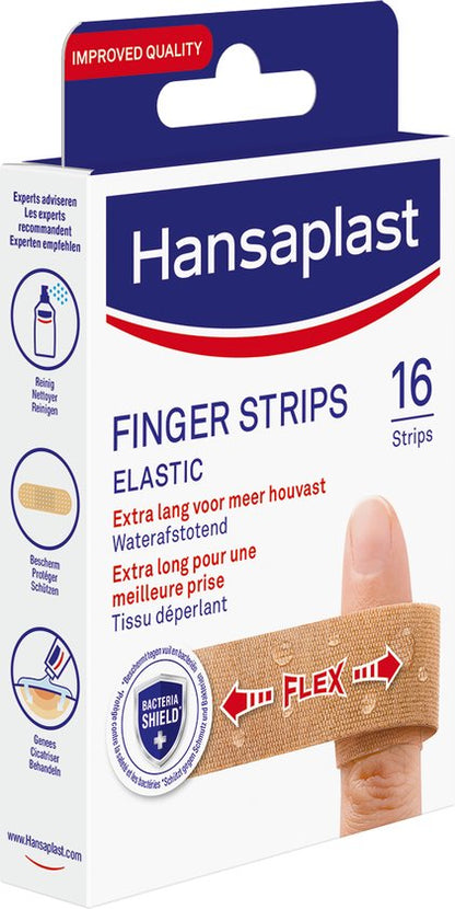 Hansaplast Fingerstrips pleisters - 16 strips