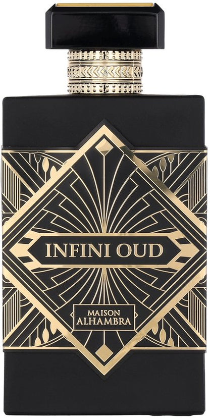 Maison Alhambra Infini Oud parfum - Luxueuze eau de parfum voor avondgebruik - 100ml