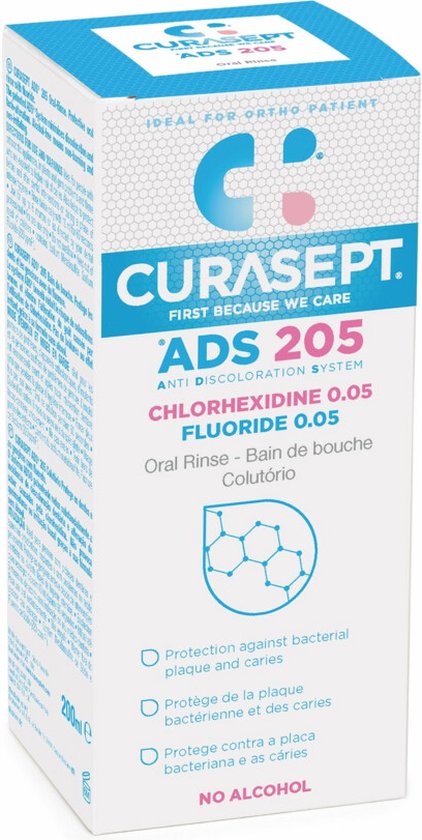 Curasept Mondspoeling 0,05% 200 ml