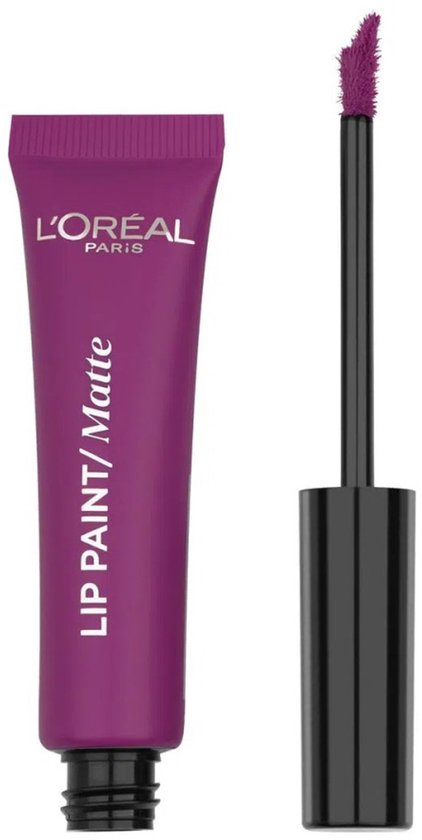 L'Oréal Lip Paint Matte Lipstick - 207 Wuthering Purple