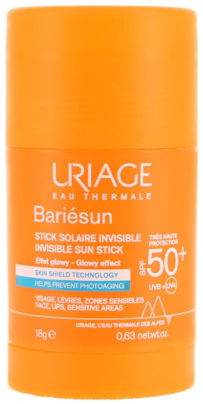 Uriage Bariesun SPF50+ stick invisible glow 18 Gram