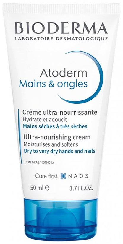 Bioderma Atoderm Ultra-Nourishing Hand and Nail Cream 50 ml