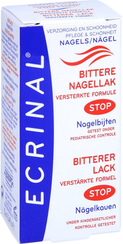 ECRINAL Bitter-Nagellack gegen Nägelkauen, 10 ml Lösung